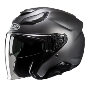 Casque HJC jet F31 UNI SEMI FLAT TITANIUM