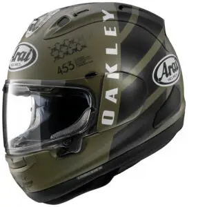 Casque ARAI RX-7V EVO Maverick Oakley Réplica
