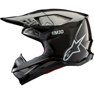 Casque cross ALPINESTARS SUPERTECH SM10 NOIR CARBON
