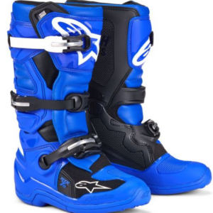 Bottes Enfant Alpinestars Tech 7S Bleu Noir Blanc