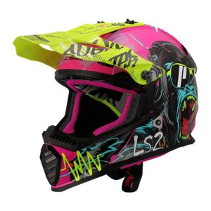 LS2 Casque enfant MX437 Fast Evo II Mini Gorilla