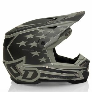 Casque 6D ATR-3 Patriot Noir Matt