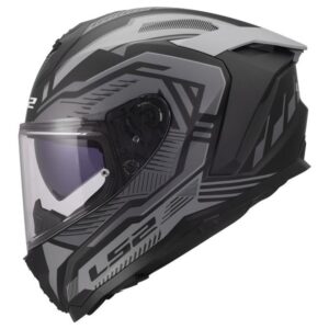 Casque LS2 FF817 CHALLENGER II- DRAVIX Gris