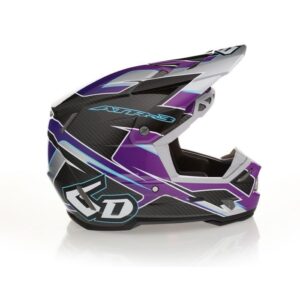 Casque 6D ATR-3 Reflex Brillant Noir Purple