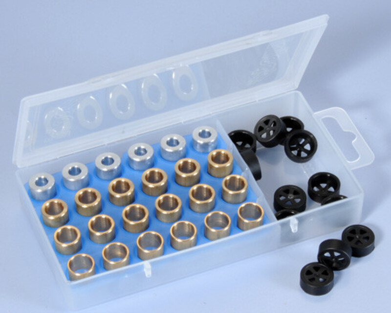 Boîte de galets POLINI 15x12mm 3,5-4-4,5-5gr – 24 pièces