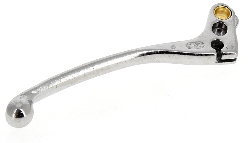 Levier gauche V PARTS type origine aluminium poli