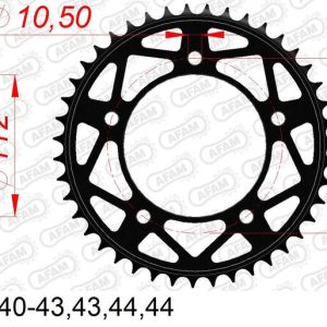 Couronne AFAM acier standard – 525