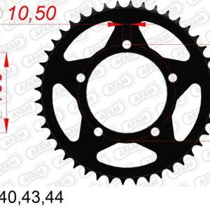 Couronne AFAM acier standard – 520