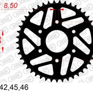 Couronne AFAM acier standard – 520