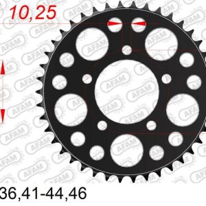 Couronne AFAM acier standard – 525