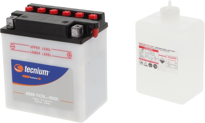 Batterie TECNIUM conventionnelle avec pack acide – BB10L-B2