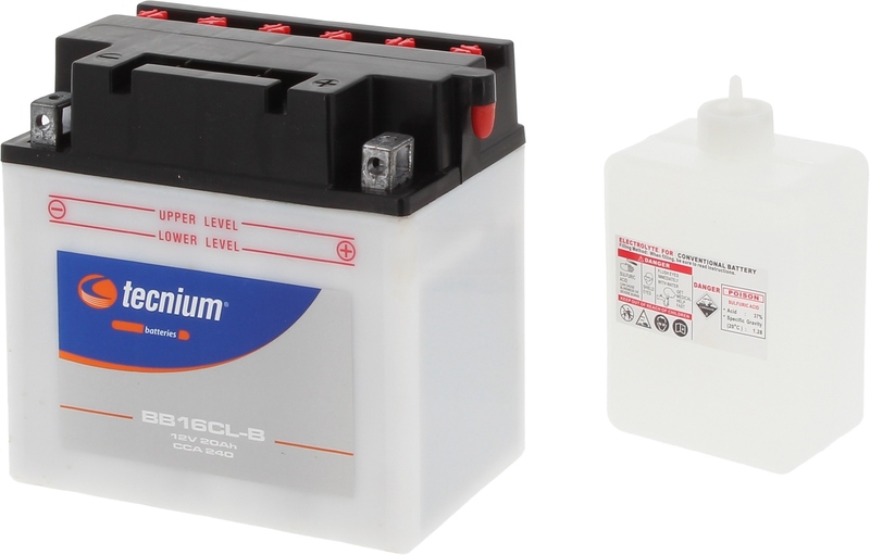 Batterie TECNIUM conventionnelle avec pack acide – BB16CL-B
