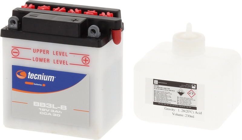 Batterie TECNIUM conventionnelle avec pack acide – BB3L-B