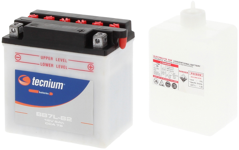 Batterie TECNIUM conventionnelle avec pack acide – BB7L-B2