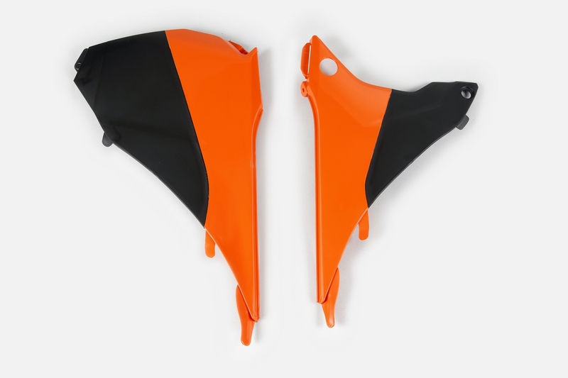 Cache boîte à air UFO couleur origine (2014) KTM EXC/EXC-F