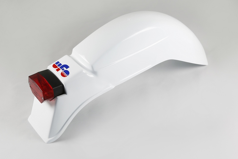 Garde-boue arrière + feu UFO blanc