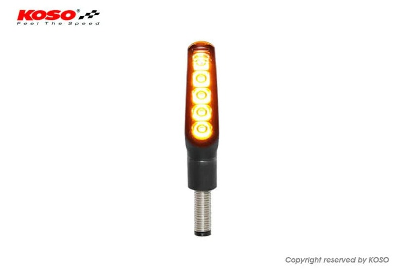 Clignotant Led KOSO GW-01 L’Unite – Noir
