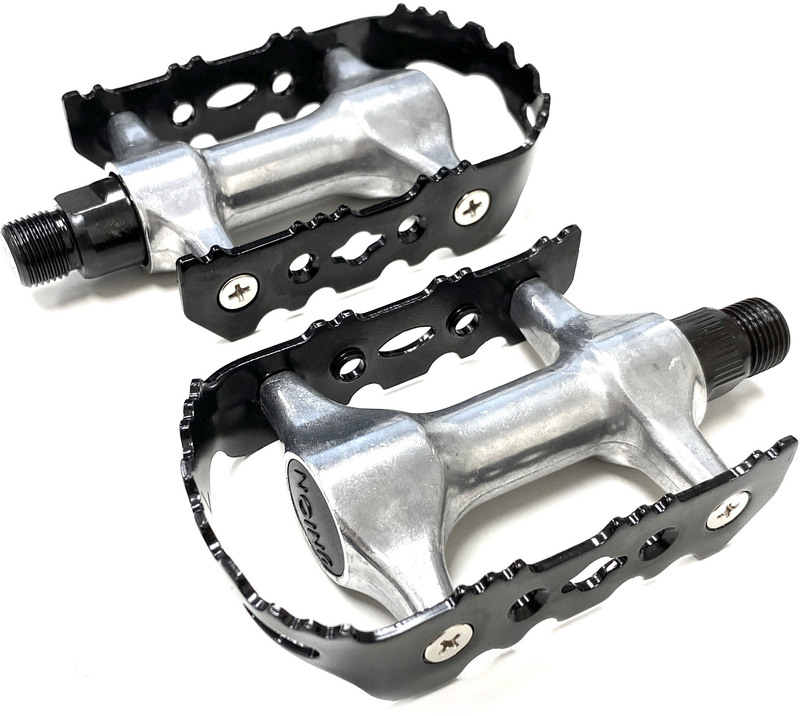 Pédales XERAMA VTT/Ville alu Axe CR-Mo – noir