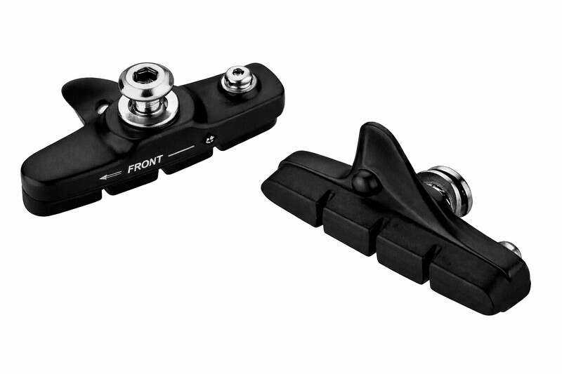 Jeu de 2 patins de frein ALHONGA pour Shimano route noir