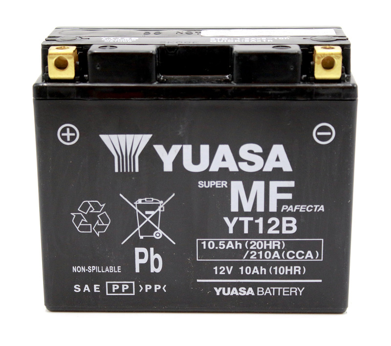 Batterie YUASA W/C sans entretien activée usine – YT12B FA