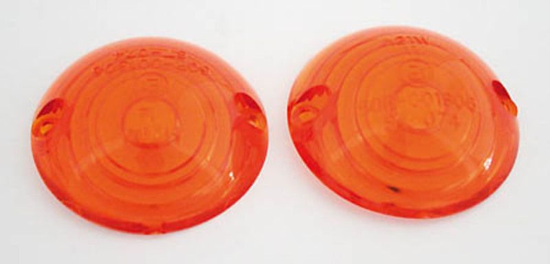 Verres de rechange clignotants HIGHSIDER smart Ochsenaugen – jaune