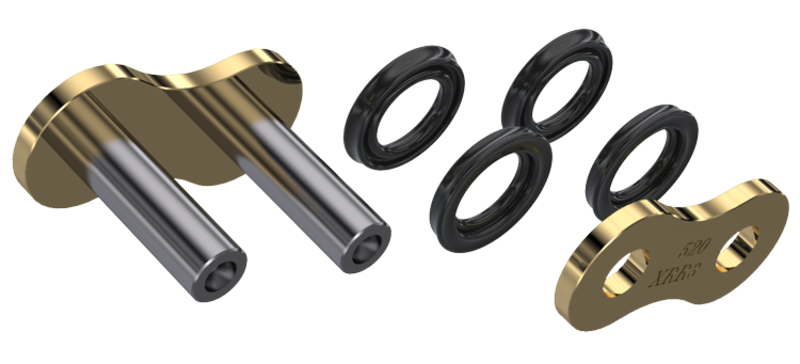 Attache de chaine AFAM 428 XMR2 – Joints Xs-Ring – attache à riveter