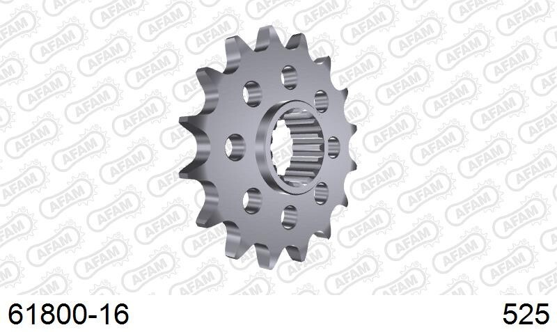 Pignon AFAM acier anti-bruit – 525