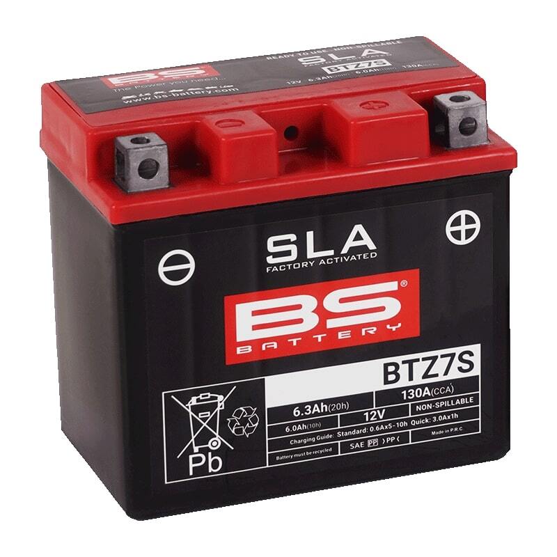 Batterie BS BATTERY SLA sans entretien activé usine – BTZ7S