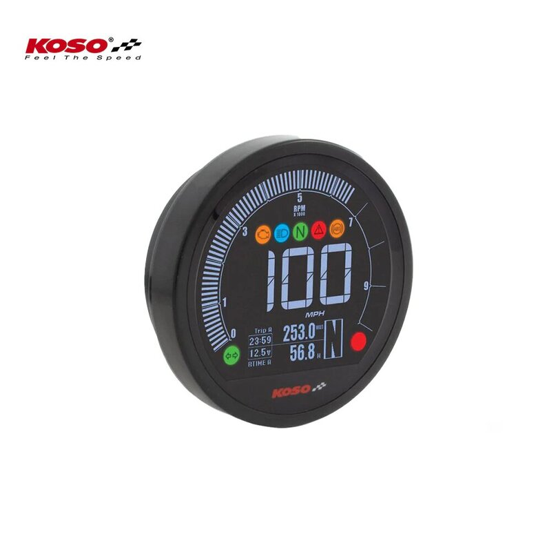 Compteur de vitesse multifonction KOSO DL-04 pour BMW R NineT – Plug and Play
