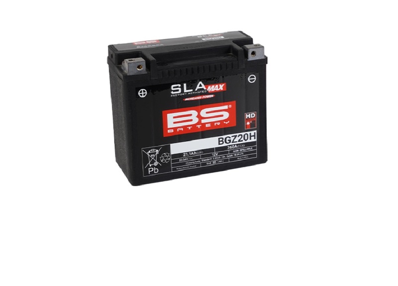 Batterie BS BATTERY SLA Max sans entretien activée usine – BGZ20H