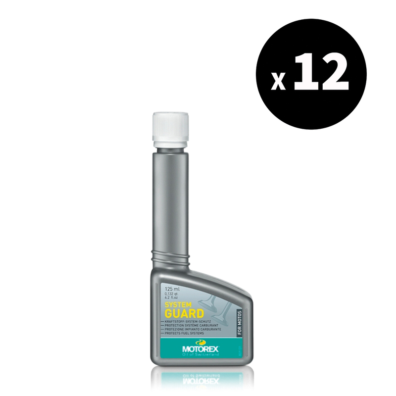 Additif carburant MOTOREX System Guard – 125ml (x12)