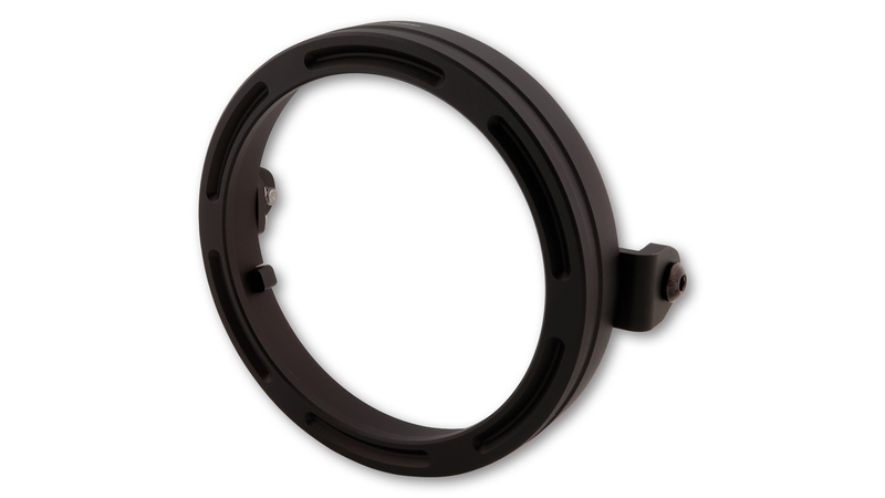 Bague de support de phare HIGHSIDER pro Frame-R2 – 5 3/4 pouces – CNC – fixation latérale – noir