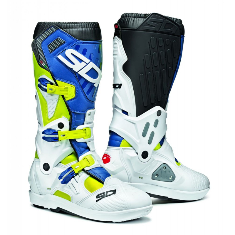 Bottes SIDI Atojo SRS – jaune/bleu