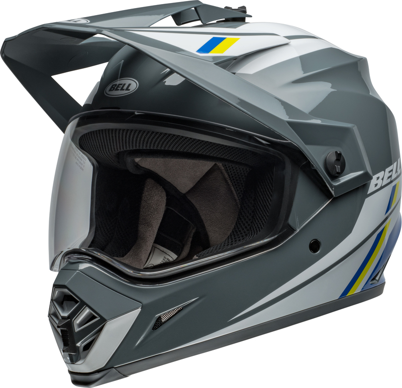 Casque BELL MX-9 Adventure MIPS – Alpine Gloss Charcoal/Silver