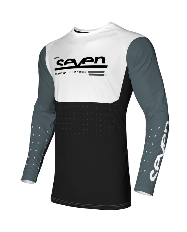 Maillot SEVEN Vox Aperture – Lead/noir