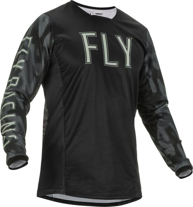 Maillot FLY RACING Kinetic S.E. Tactic Gris/ Camo M