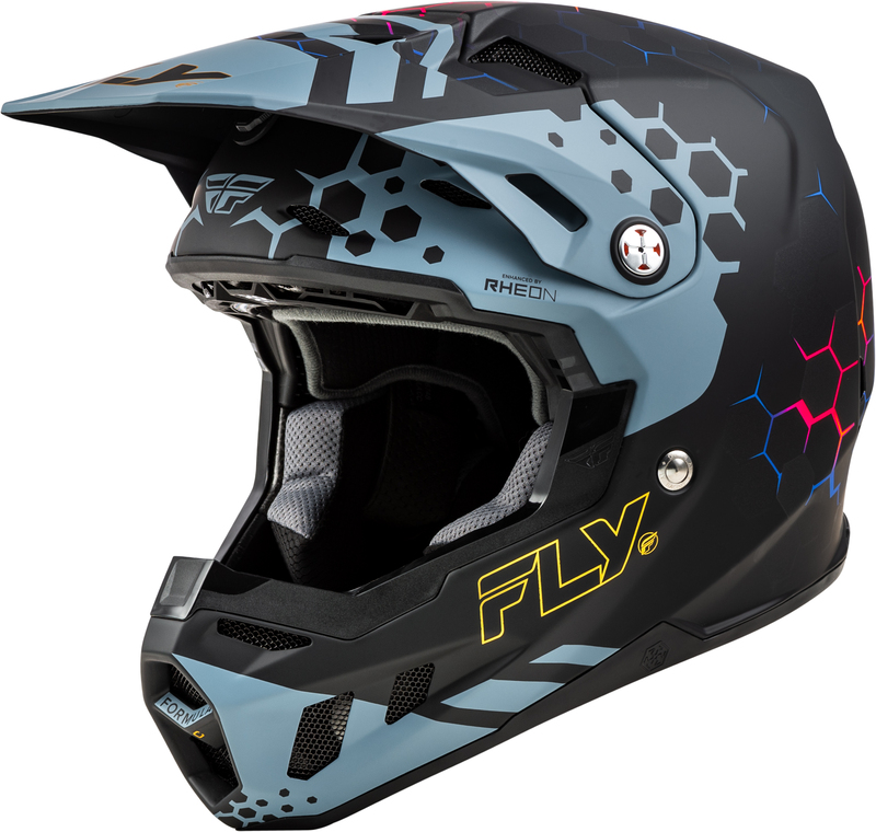 Casque FLY RACING Formula CC Tektonic – noir mat/Slate