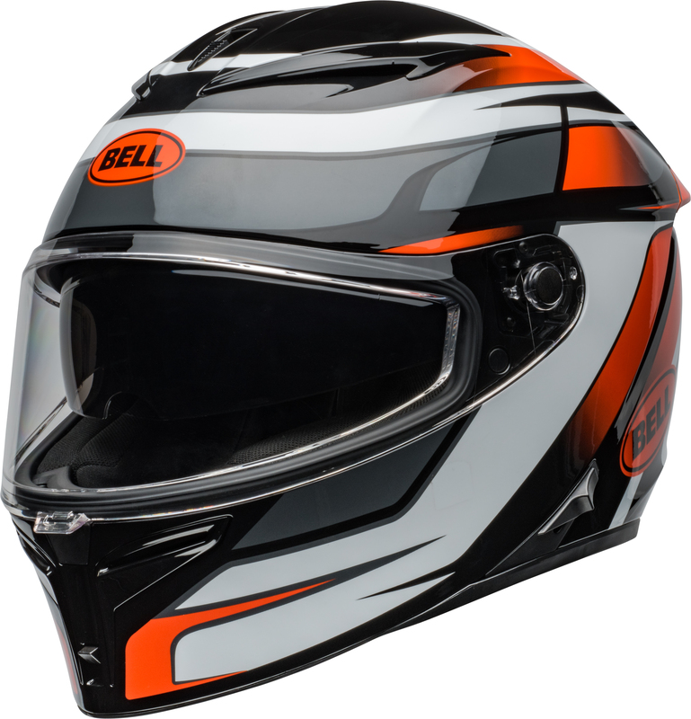 Casque BELL Lithium Mips – Podium Gloss Black/Orange