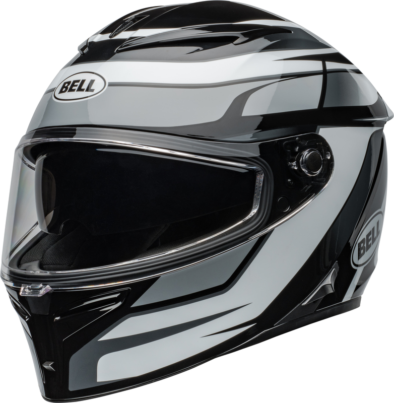 Casque BELL Lithium Mips – Podium Gloss Black/White