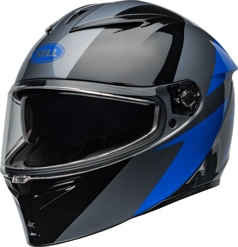 Casque BELL Lithium – Shear Gloss Gray/Blue