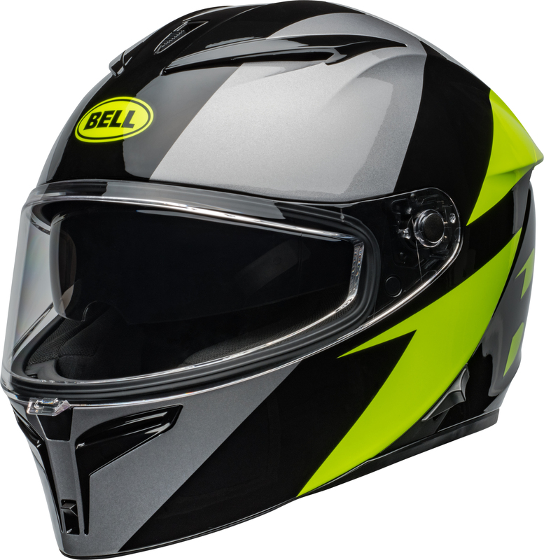 Casque BELL Lithium – Shear Gloss Metallic Gray/Retina