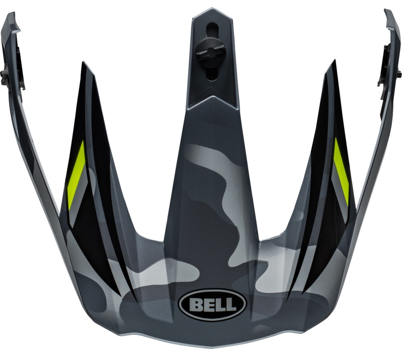 Visière BELL MX-9 Adventure Mips – Alpine Gloss Met Gray/Camo