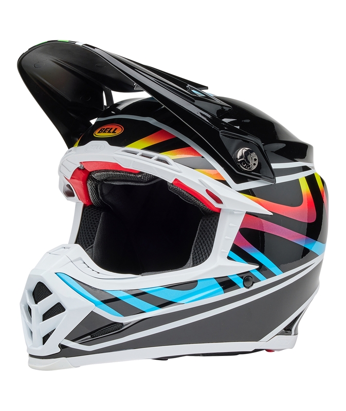 Casque BELL Moto-9S Flex – Drift Gloss Black Multi