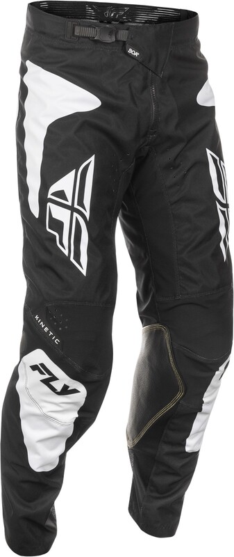 Pantalon FLY RACING Kinetic SYM – noir/blanc