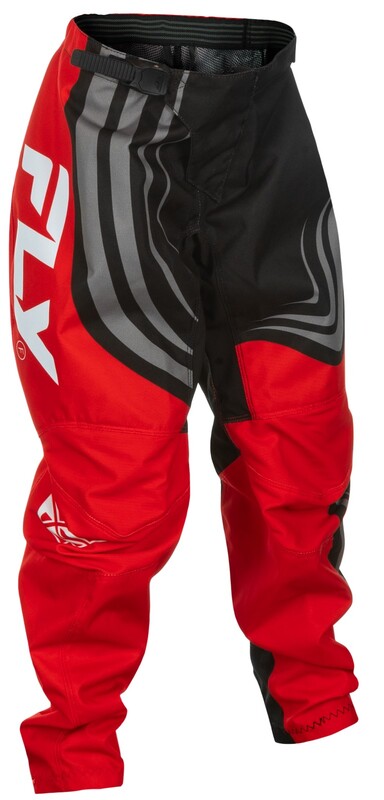 Pantalon enfant FLY RACING F-16 – noir/rouge/blanc
