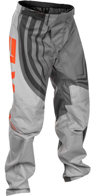 Pantalon enfant FLY RACING F-16 – gris/orange