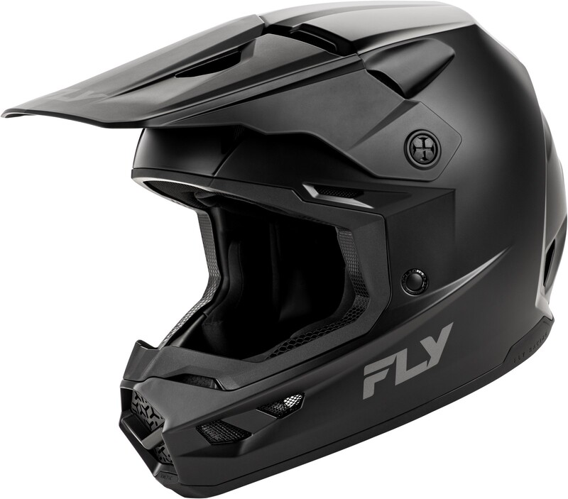 Casque enfant FLY RACING Kinetic Solid – noir mat