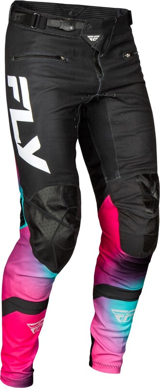 Pantalon vélo FLY RACING Rayce – fuschia/noir/teal