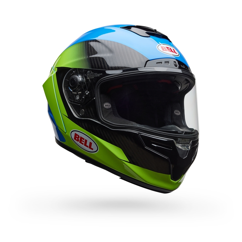 Casque BELL Race Star DLX Flex – Corsa Blue/Flo