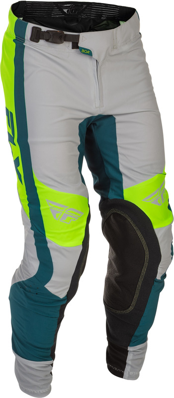 Pantalon FLY RACING Lite – gris/Lime/Teal